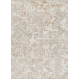 Livabliss San Francisco-Abstract Ivory Tan Modern Marble Living Dining Bedroom Rug 160 X 213 Cm Easy Care, Non Shedding - thumbnail 1
