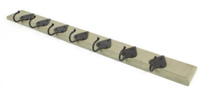 From The Anvil Olive Green Cottage Coat Rack - image 1