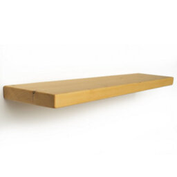 Toolty Shelf Invisible Brackets 175mm Light Oak 70Cm - thumbnail 5