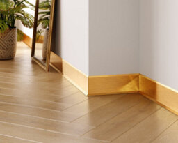 Ilcom Stainless Steel Skirting Board F60mm X 2700mm - Gold Brushed - thumbnail 5