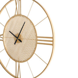 Beliani Wall Clock Blamere 80 Cm Metal Gold - thumbnail 5