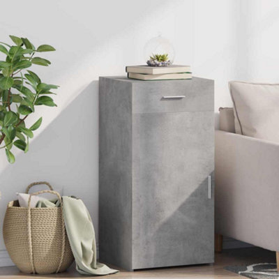Vidaxl Sideboard Concrete Grey 45X42.5X93 Cm Engineered Wood - image 1