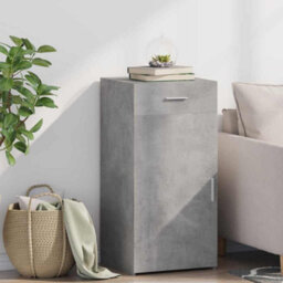 Vidaxl Sideboard Concrete Grey 45X42.5X93 Cm Engineered Wood - thumbnail 1