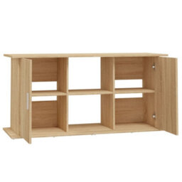 Walplus Sonoma Oak Aquarium Stand 121X41X58 Cm Engineered Wood - Fish Tank Cabinet - thumbnail 6