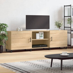 Walplus Tv Cabinet Sonoma Oak 150X30X50 Cm Engineered Wood - thumbnail 1