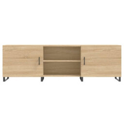 Walplus Tv Cabinet Sonoma Oak 150X30X50 Cm Engineered Wood - thumbnail 5