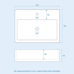 Nes Home Grey 600mm Bathroom Doors Vanity Unit Rectangle Ceramic Basin - thumbnail 8