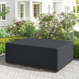 Outsunny 275X205Cm Outdoor Furniture Protective Cover Black - thumbnail 1