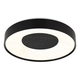 Luminosa Lighting Luminosa Jolliana 40Cm Semi Flush Ceiling Light Matt Black Led 2700/6500K - thumbnail 9