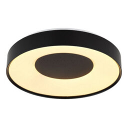 Luminosa Lighting Luminosa Jolliana 40Cm Semi Flush Ceiling Light Matt Black Led 2700/6500K - thumbnail 5