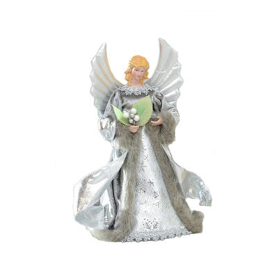 Christmas Tree Topper - Angel (Silver) - image 1