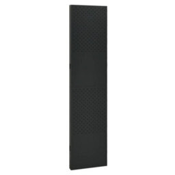 Berkfield 3-Panel Room Divider Black 120X180 Cm Steel - thumbnail 4