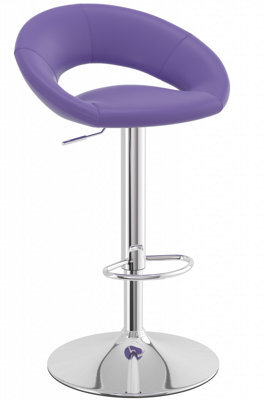 Serene Purple Breakfast Bar Stool Height Adjustable. - image 1