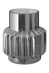 Orsina Onice Silver Small Glass Vase - thumbnail 2