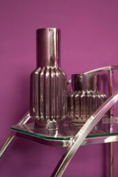 Orsina Onice Silver Small Glass Vase - thumbnail 3