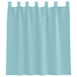 Berkfield Durable Voile Curtains With Loops 2 Pcs Turquoise 140X140 Cm - thumbnail 4