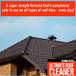Ultima-Plus Xp Ultimate Roof Cleaner - Removes Dirt, Grime, Lichen, Black Spots, White Spots, Moss, Mould And Algae (15 Litres) - thumbnail 2