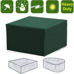 Waterproof Rectangular Cover For Garden Furniture With Uv Protection Patio Table, Furniture, Green, 115 70Cm - thumbnail 1