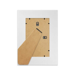"12X12"" Walnut Picture Frame - 12X12"" Square Frame With 8X8"" Mount For 12X12""/8X8"" Pictures Moderrn Style Thin Edge, 1 Pack" - thumbnail 3