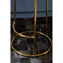 Orsina Manhattan Green Velvet Tall Bar Stool - thumbnail 6