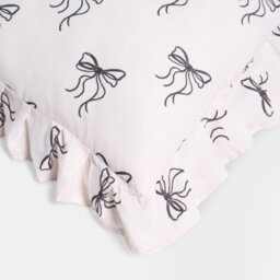 Ohs Bows Frill Bolster Pillow Soft Maternity Back Support Filled Cushion - thumbnail 5