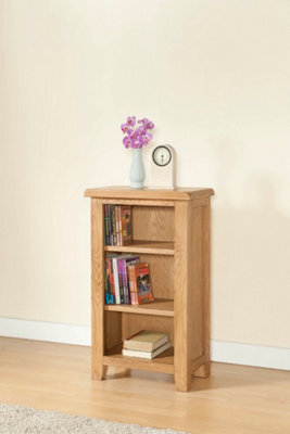 Buttercup Farm Shrewsbury Small Bookcase - L30 X W50 X H85 Cm - Oak - image 1