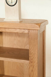 Buttercup Farm Shrewsbury Small Bookcase - L30 X W50 X H85 Cm - Oak - thumbnail 3