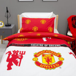 MAN UNITED Manchester United Fc Patch Duvet Cover Set - thumbnail 4