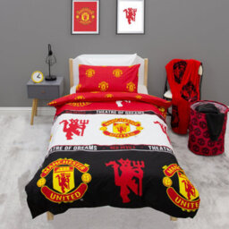 MAN UNITED Manchester United Fc Patch Duvet Cover Set - thumbnail 2