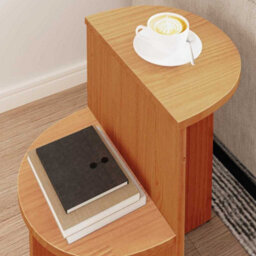 Berkfield Side Table Wax Brown 50 X 40 X 50 Cm Solid Pine Wood - thumbnail 4