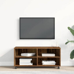 Berkfield Tv Cabinet Old Wood 90X35X35 Cm Engineered Wood - thumbnail 4