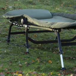 Dellonda Deluxe Wide Adjustable Bedchair Fleece Mattress & Pillow 3 Legs - Dl78 - thumbnail 7