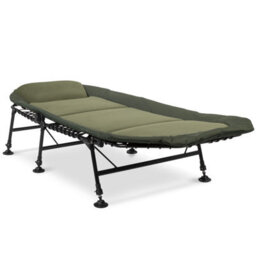 Dellonda Deluxe Wide Adjustable Bedchair Fleece Mattress & Pillow 3 Legs - Dl78 - thumbnail 6