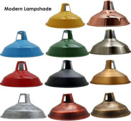 Homin Orange Pendant Lampshade Retro Industrial Style, Easy To Assemble, Hexagonal - thumbnail 9