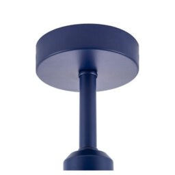 Happy Homewares Traditional Midnight Blue Ceiling Light Fitting To Hold Lamp Shades - thumbnail 2
