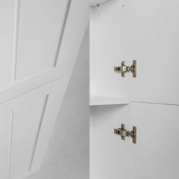 Heze Furniture Gusto Scandi Style Bathroom Wall Cabinets Vanity Unit With Worktop Set 35Cm & 60Cm  - White & Oak - thumbnail 5