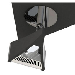 Luminosa Lighting Luminosa Filippo Spot Light 3 Light Led Triangular 15W 3000K, 1350Lm, Matt Black/polished Chrome - thumbnail 6
