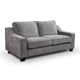 Furnishings For Less UK Nebraska Modern Slate Grey 3 + 2 Sofa Suite Chenille Fabric - thumbnail 2