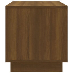 Berkfield Durable Tv Cabinet Brown Oak 70X41X44 Cm Engineered Wood - thumbnail 7