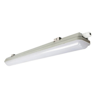 Long Life Lamps Company 10W 2Ft Led Ceiling Batten Light Ip66 6500K - image 1