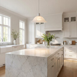 Happy Homewares White Alabaster Glass Easy Fit Pendant Shade Or Floor Lamp Shade - thumbnail 2
