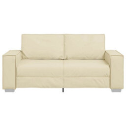 Vidaxl Sofa Chair Cream 180 X 78 X 84 Cm Artificial Leather - thumbnail 5