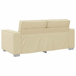 Vidaxl Sofa Chair Cream 180 X 78 X 84 Cm Artificial Leather - thumbnail 4