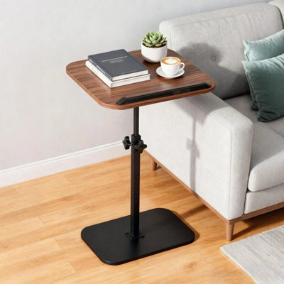 Adjustable C-Shape Sofa Side Table Couch Laptop End Table Coffee - image 1