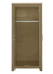 2 Door Wardrobe Olive Green Birlea Highgate & Oak Farmhouse Shabby Chic - thumbnail 4