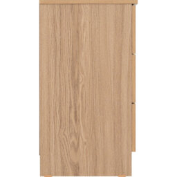 Seconique Tessa 3 Drawer Chest - Natural Oak Effect - thumbnail 5