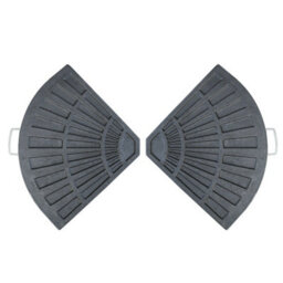 Rinse Bathrooms 2 Pack Banana Parasol Base Cement Concrete Parasol Umbrella Stand Weights