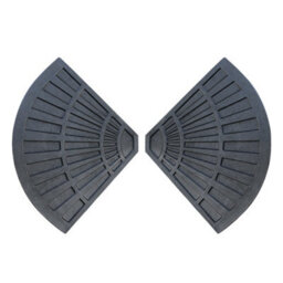 Rinse Bathrooms 2 Pack Banana Parasol Base Cement Concrete Parasol Umbrella Stand Weights - thumbnail 4