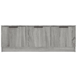 Walplus Tv Cabinet Grey Sonoma 102X35X36.5 Cm Engineered Wood - thumbnail 6