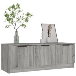 Walplus Tv Cabinet Grey Sonoma 102X35X36.5 Cm Engineered Wood - thumbnail 5